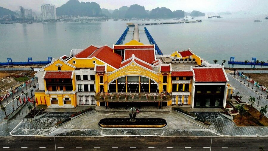 Passenger waiting terminal at Halong Bay Yacht Port.